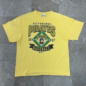 47 Brand Vintage Tubular Pittsburgh Pirates Graphic Tee Mens XL Short Sleeve